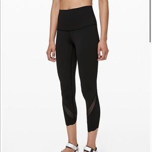Lululemon Wunder-Under Crop Scalloped Hem